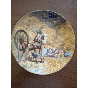 Konigszelt Bavaria collectible plate titled "Rumpelstilzchen"